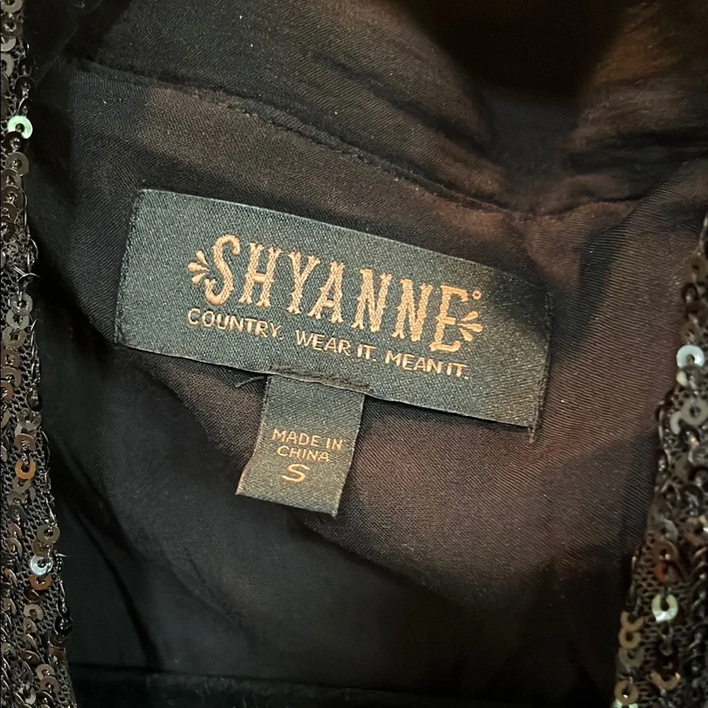 Shyanne Black Sequin Duster - Picture 2 of 3